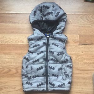 Batman Hoodie Sleeveless Jacket